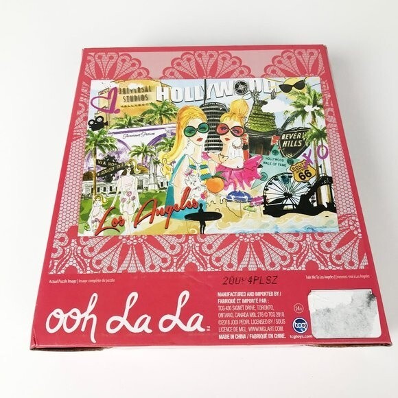 OOH LA LA Los Angeles Jigsaw Puzzle 1000 Piece LA California NEW! - Picture 4 of 5